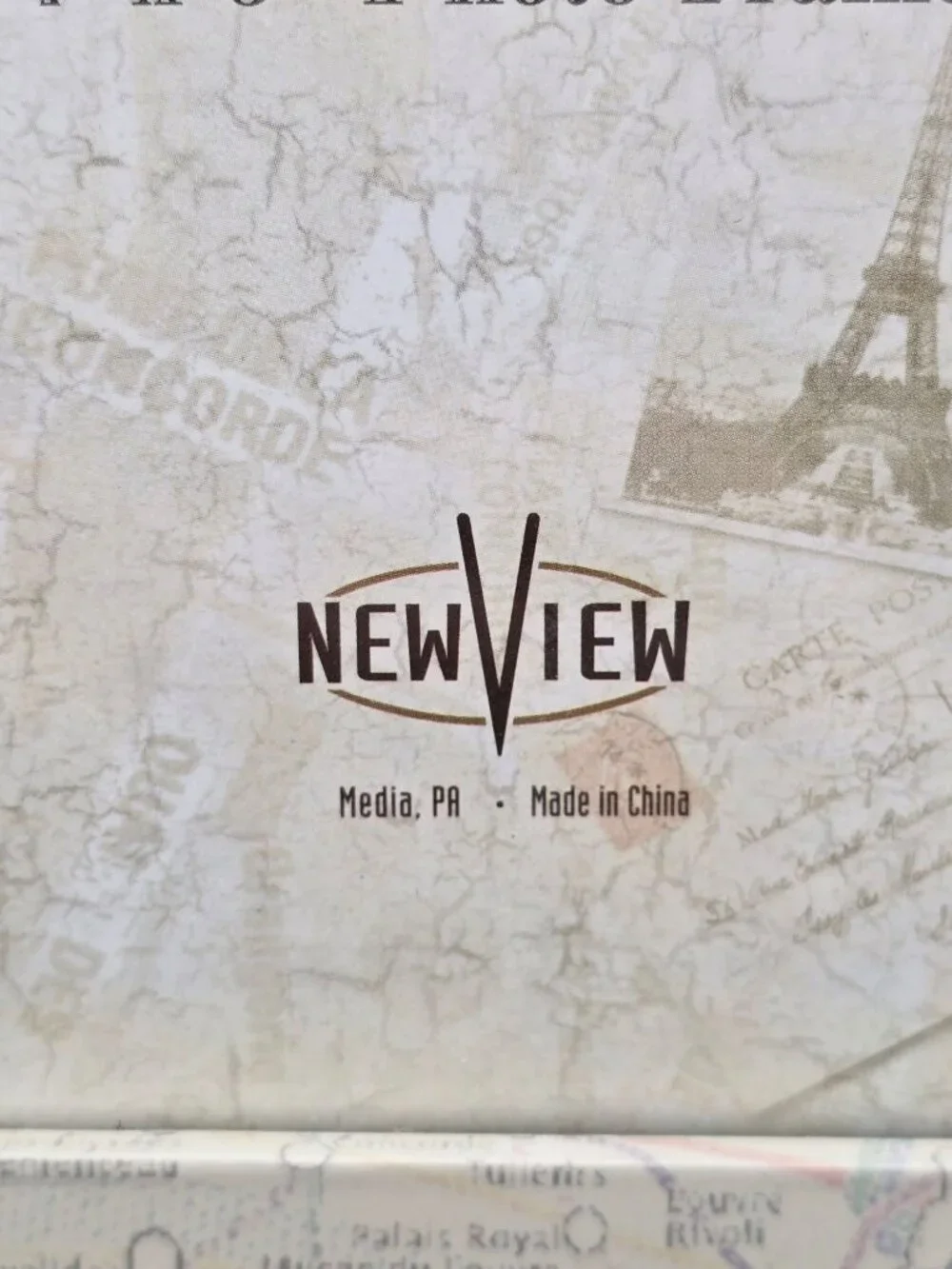 The Left Bank Paris-Themed 4"x6" Photo Frame By New View Eiffel Tower Design - Picture 3 of 12